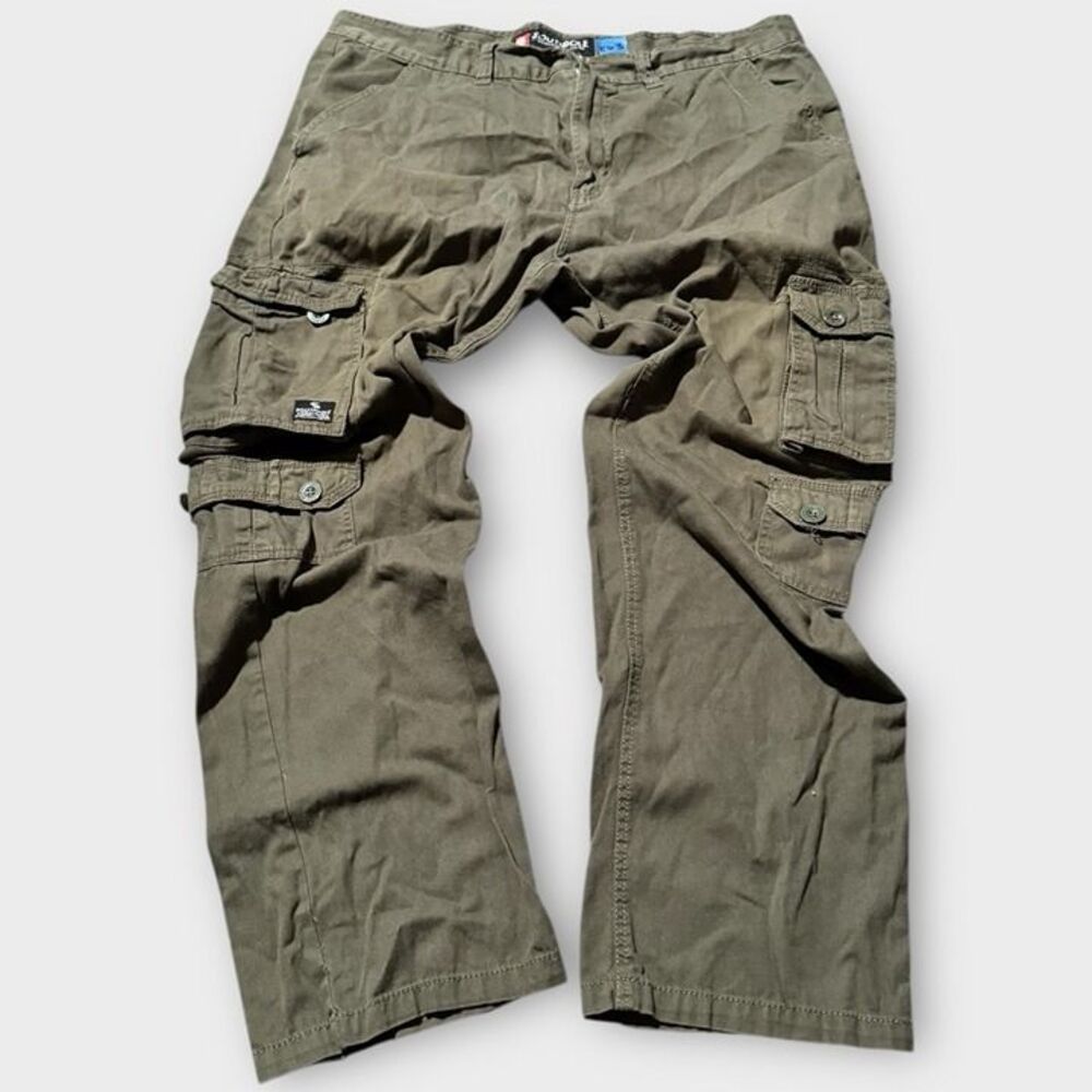 Southpole Men's Khaki and Green Bottoms